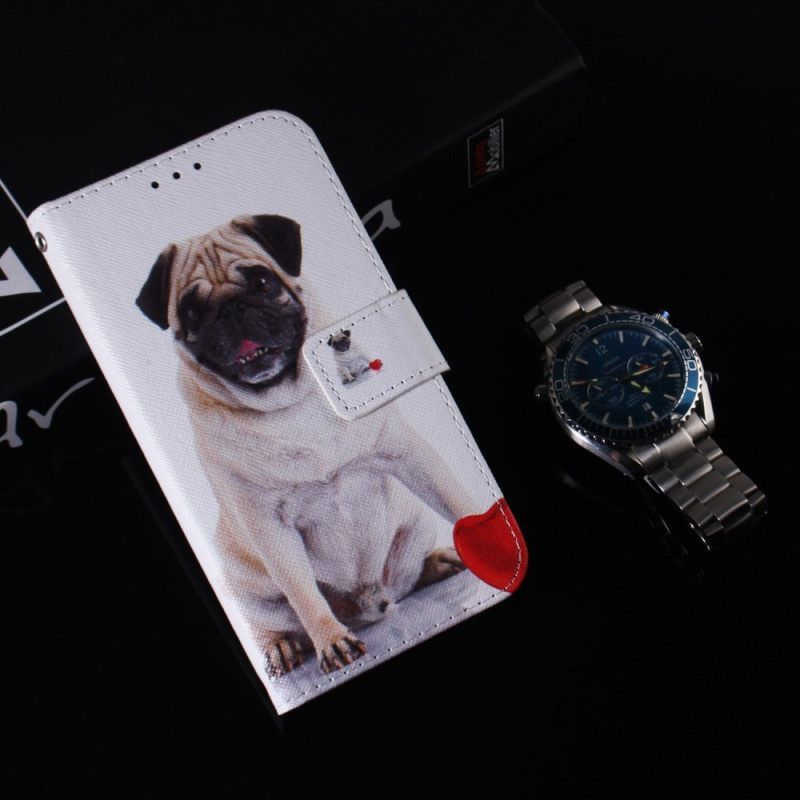 δερματινη θηκη Xiaomi Redmi A1 Pug Dog